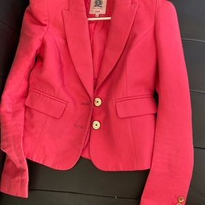 Hot pink juicy couture blazer